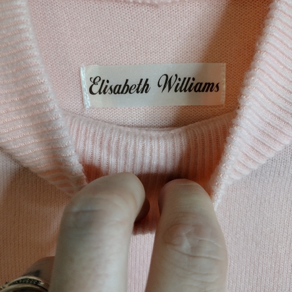 Elisabeth Williams Cashmere-Like Long-Sleeve Sweater - Picture 2 of 5